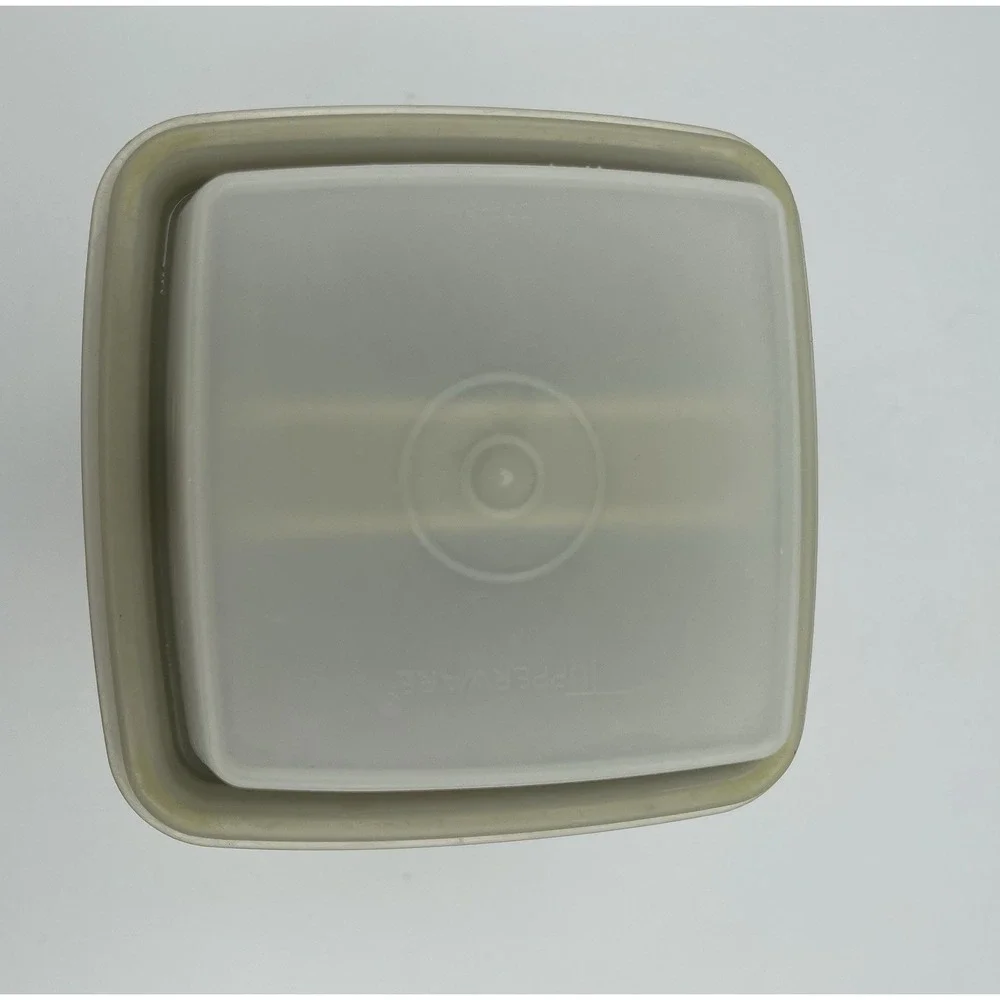 Vintage Tupperware Pickle Pepper Keeper Olive Avocado Green Deli 3 Piece - Picture 7 of 16